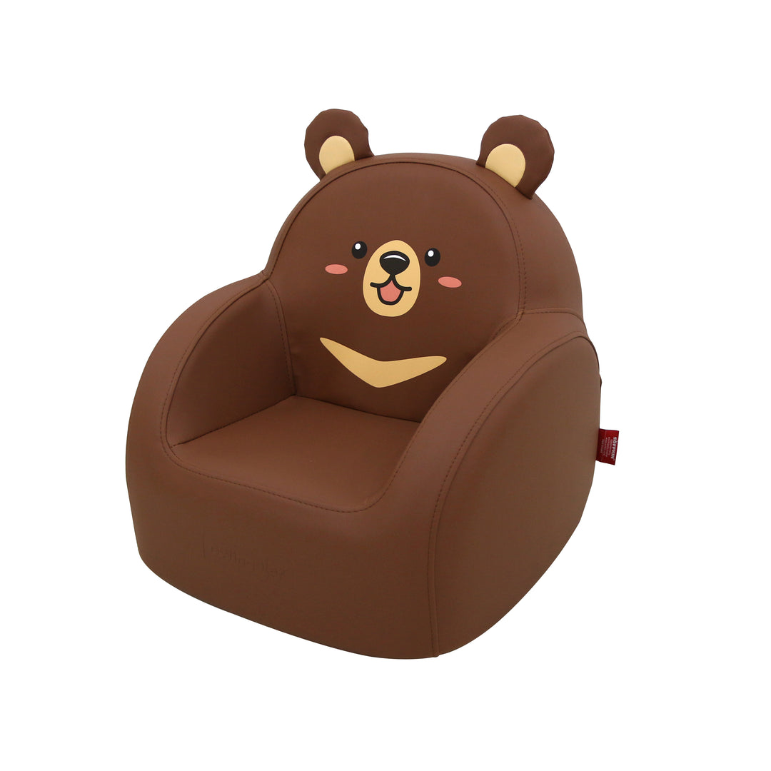 Dwinguler Bear Friends - Soffkin Leather Kids Sofa