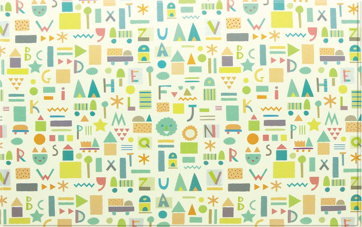 Baby Care Playmat - Sea Petals Grey - Medium