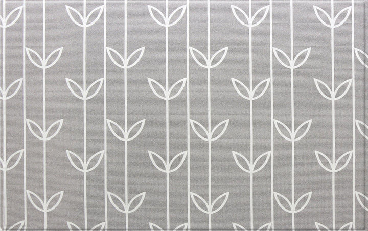 Baby Care Playmat - Sea Petals Grey - Medium