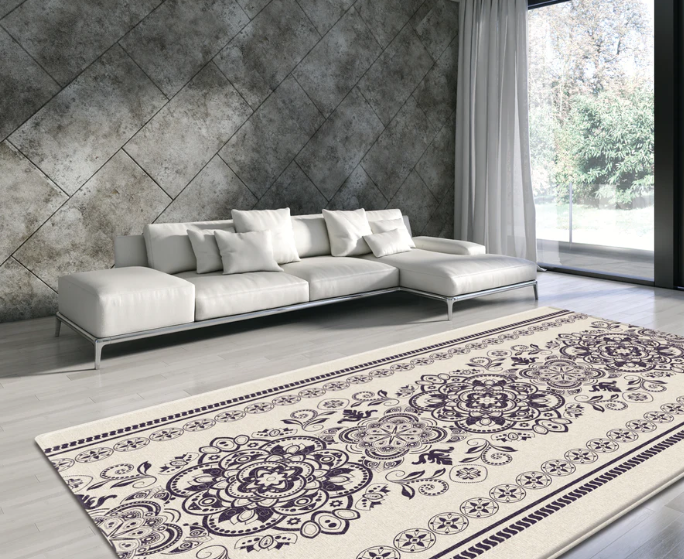 DecorSoft Modern Area Rug - Venetian: Experience Style, Comfort for All Ages