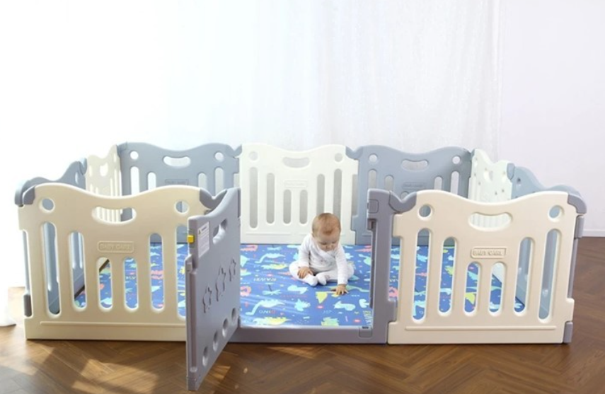 How old should my toddler be for a playpen?