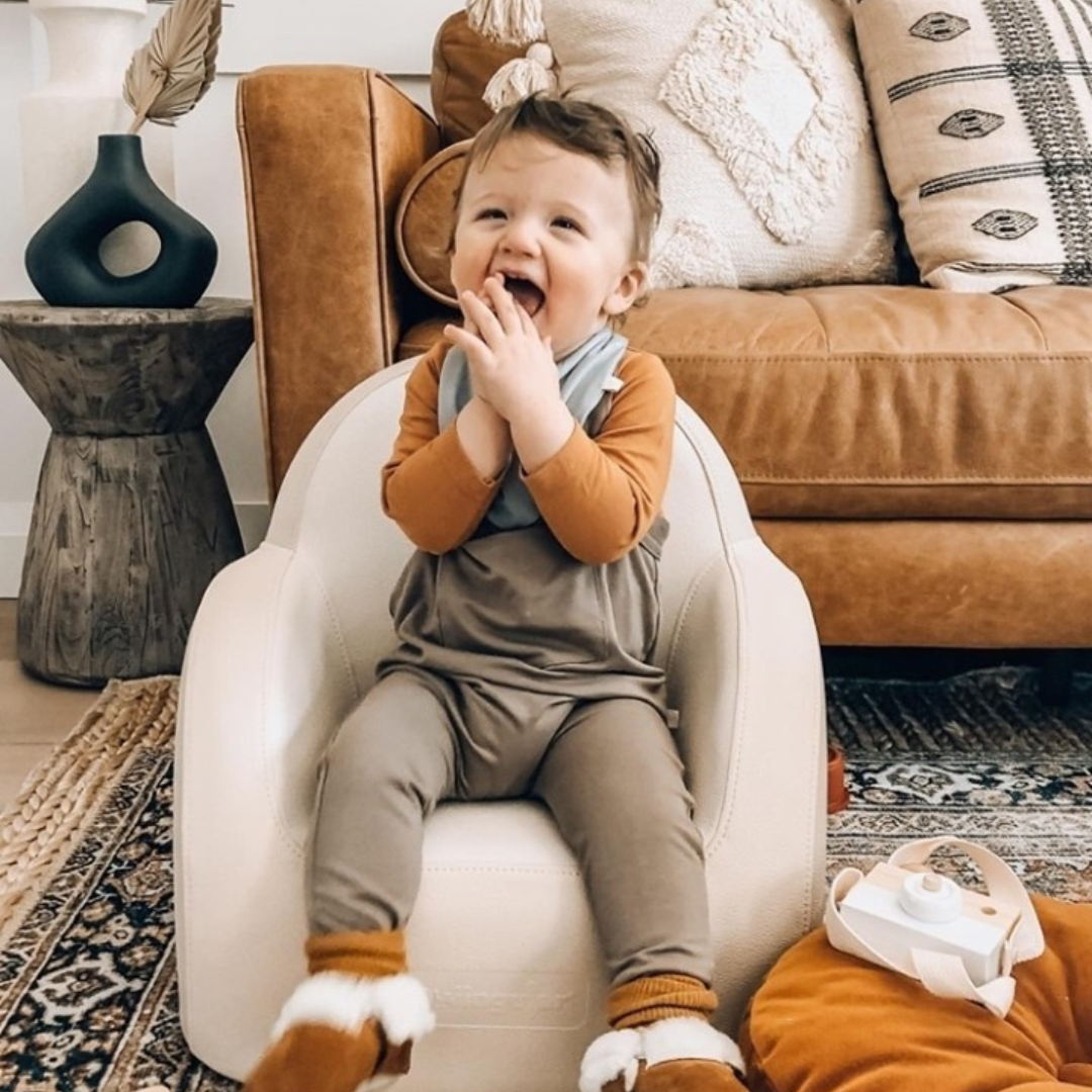 Dwinguler Soffkin Leather Luxury Kids Sofa