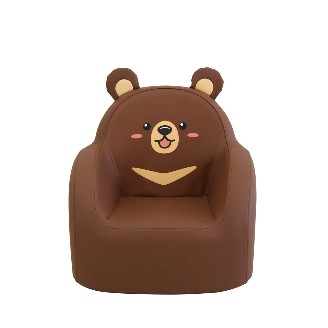 Dwinguler Bear Friends - Soffkin Leather Kids Sofa