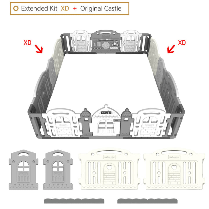 Dwinguler Castle Extention Kit - Playpen Extension Set – Dwinguler Canada