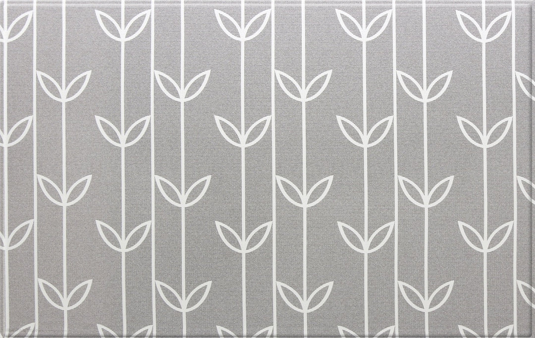 Baby Care Playmat - Sea Petals Grey - Large