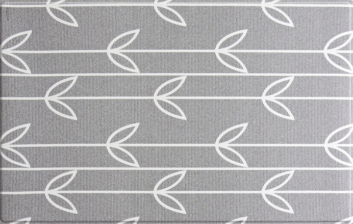 Baby Care Playmat - Sea Petals Grey - Small