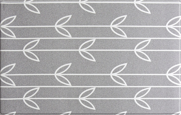 Baby Care Playmat - Sea Petals Grey - Small