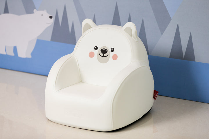 Dwinguler Bear Friends - Soffkin Leather Kids Sofa