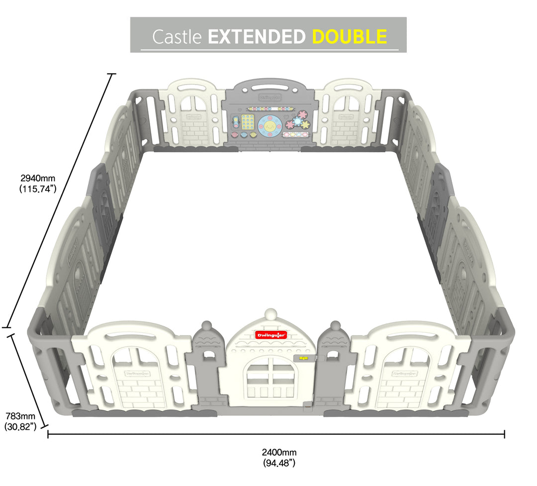 Dwinguler Castle II Extension Kit - Downy Grey